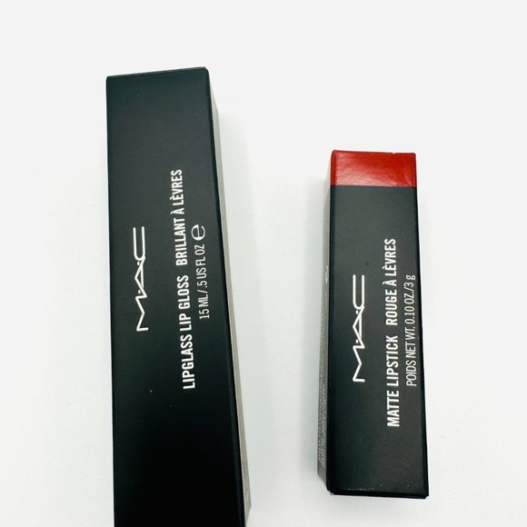 3370 MAC COSMETICS MAKEUP BUNDLE LIPGLOSS AND LIPSTICK BUNDLE SET LOT - Picture 2 of 3